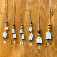 画像をギャラリービューアに読み込む, 北欧風シンプルなお家のネックレス